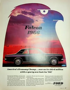 Original 1966 Ford AD: Ford, 1966 Falcon Futura Sport Coupe - Picture 1 of 2