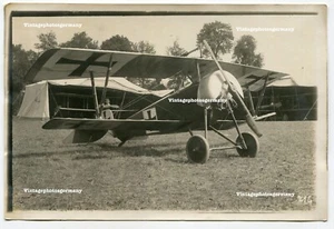 G924 Foto Frankreich Beute - Flugzeug Nieuport Balkenkreuz JASTA Alte Adler - Bild 1 von 3