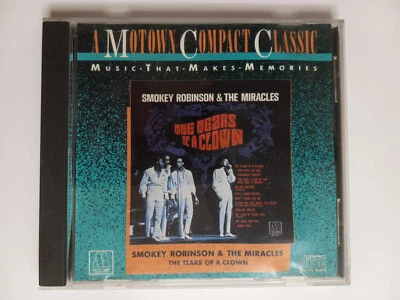 Smokey Robinson and The Miracles – The Tears of a Clown (CD, 1986) Mowtown  RARE - Image 1 of 3