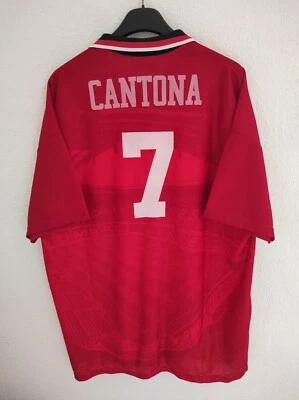 MANCHESTER UNITED 1994-1996 Cantona 7 camiseta shirt trikot maillot maglia XL - Photo 1/4