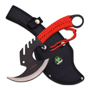 Z-Hunter Red Zombie Axe Red Cord Wrapped Handle 292mm (K-ZB-AXE3R) - Picture 1 of 2