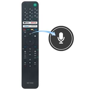 RMF-TX520E Replace Voice Remote control fit for Sony TV KD-43X80J KD-43X81J