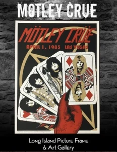 Póster Motley Crue Las Vegas 1983 L/ED Andrew Alekseev - Imagen 1 de 5