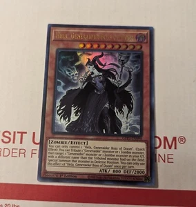 Yu-Gi-Oh! Hela, Generaider Boss of Doom 1st Ed. GFP2-DE090 Ultra Rare NM - Bild 1 von 1