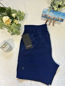 Neu mit Etikett $ 68 lululemon Herren Pace Breaker Shorts 7" LL - NISE - Größe L - Bild 1 von 6
