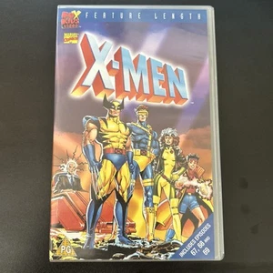X-Men - VHS - Fox Kids Video - Ep 67 68 69 Storm Front Parts 1-2 & Bloodline - Picture 1 of 3