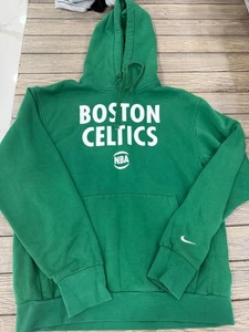 Felpa con cappuccio Nike NBA Boston Celtics verde piccola - Foto 1 di 5