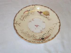 Antiguo platillo Copeland & Garrett Bone China 6" aves exóticas 6184 - Imagen 1 de 6