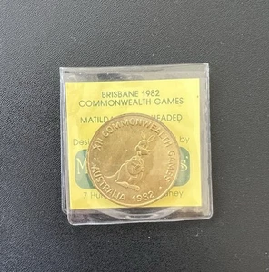 1982 XII Commonwealth Games Australia Commemorative Medal - Picture 1 of 5