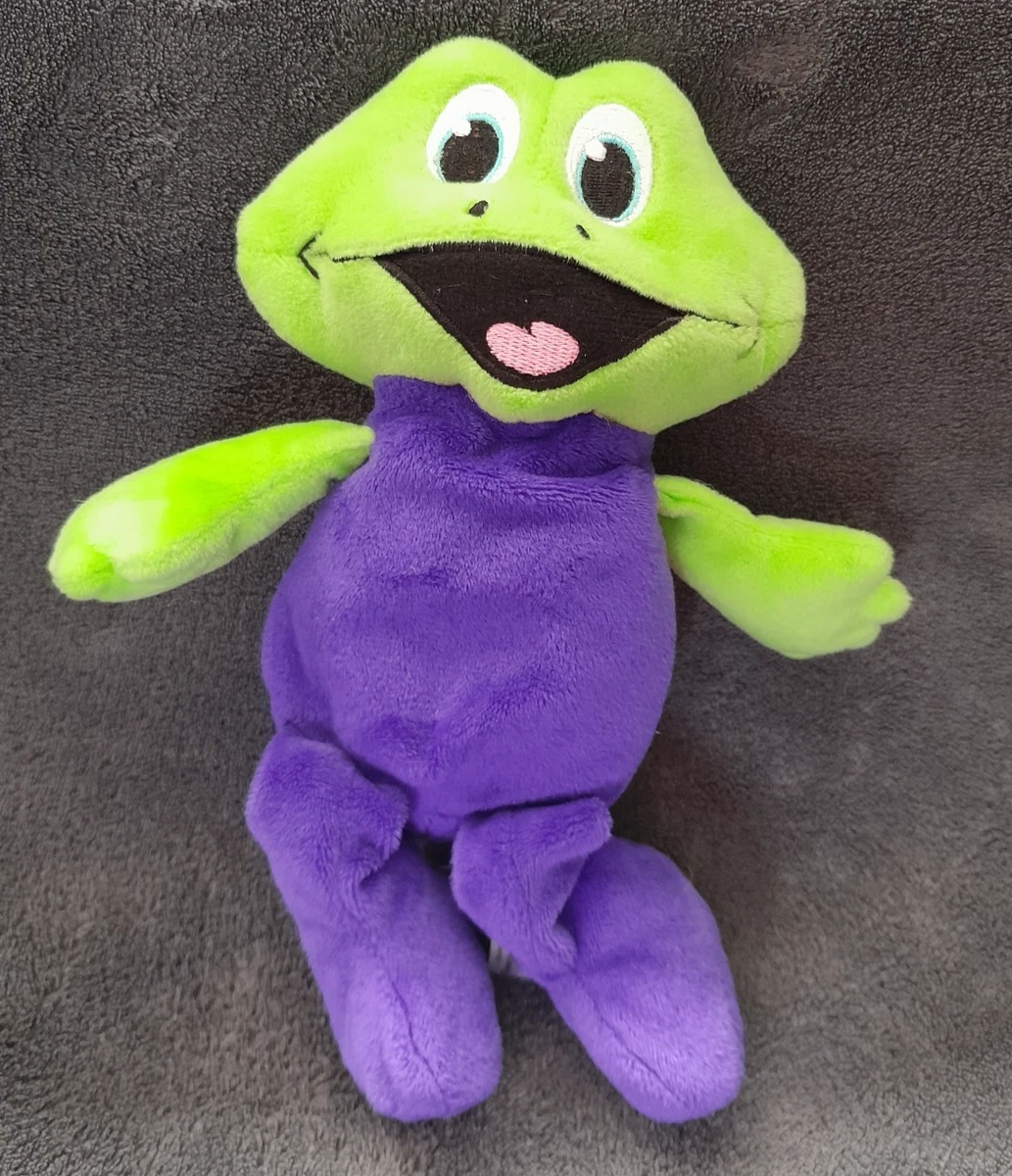 Pale Green Frog Plush Toy Soft St￭ Anmal Baby Comfort