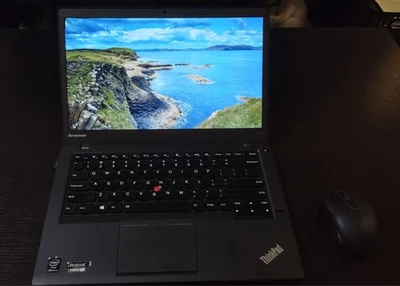 Lenovo ThinkPad T440s 14" Laptop i5-4300U 8GB RAM 256GB SSD Win 10 - Image 1 of 4