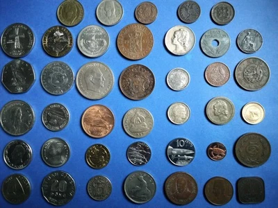 World coins x40. Azores bvi turks and Caicos, Japanese puppet state,  Portugal - Image 1 of 4