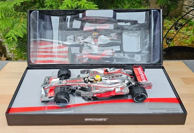 McLaren Mercedes MP4/23 Lewis Hamilton Brazil GP Champion 2008 1:18 Minichamps - Bild 1 von 4