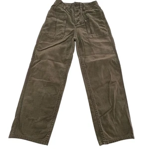 Pantalones Free People Mujer 24 Utilidad Ropa de Trabajo Pierna Recta Informal Calce Relajado - Imagen 1 de 9