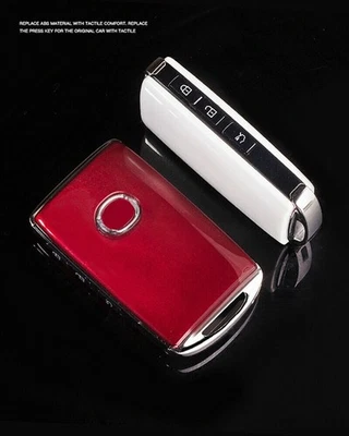 Fit For Mazda 3 CX-5 CX-30 Car Remote Key Fob Cover Case Holder Keychain Shell - Image 1 of 4