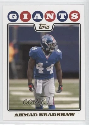 2008 Topps Gold Foil Ahmad Bradshaw #110 - Image 1 of 2