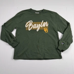 Baylor Bears Sweatshirt Herren Small grün NCAA Football Fleecepullover Rundhalsausschnitt - Bild 1 von 11