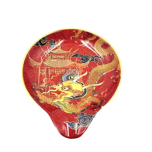 Williams Sonoma Lunar Spoon Rest Dragon Red NEW - Picture 1 of 5