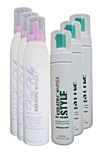 Keratin Complex Vita Volume Boosting Foam & KeraWhip Hydrating Cream Conditioner - Picture 1 of 8