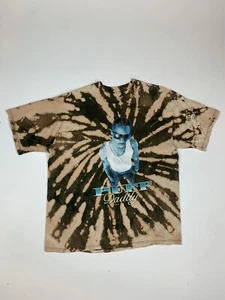 Vintage Puff Daddy T-Shirt Size L 1997 Black Rap Hip Hop Tee 90s Bad Boy Records - Picture 1 of 6