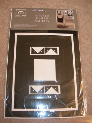 New Sticker Photo Gallery 4 sheets of frame removable stickers - Image 1 of 2