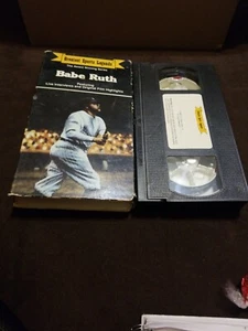 Babe Ruth Greatest Sports Legends Color (VHS) Collector Series - Picture 1 of 6