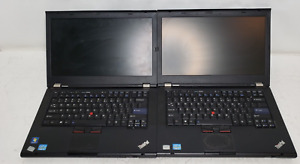 Lof of (2) Lenovo ThinkPad T420i Laptop Intel Core i3-2350M 4 GB RAM NO HDD