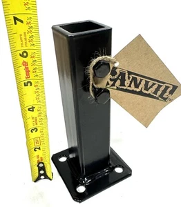 Broken Outdoor Handrail Repair Base 6.5” H- 1" Posts Slip Fit IN NO Welding PP - Picture 1 of 11