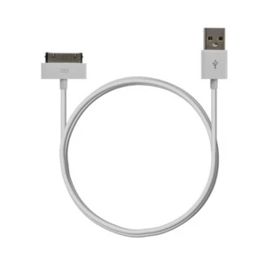 Câble data usb charge 2en1 couleur Blanc pour Apple : iPhone 3G/3Gs / iPhone 4/4 - Photo 1 sur 1
