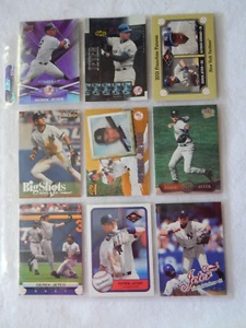 9 Derek Jeter Baseball Cards - Picture 1 of 4