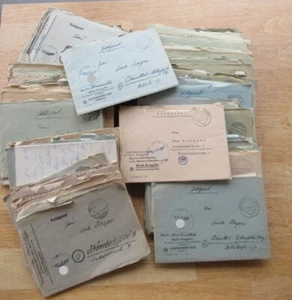 Großer Nachlass 180 Feldpostbriefe Oberfeuerwerker der Heeres Annahmestelle - Bild 1 von 8