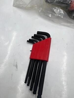 QTY13 Proto Professional 13 Piece Black Oxide L Shape Round Head J4995 3/8"Drive - Image 1 of 4