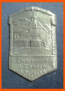 Hiking Medallion Badge Mount St. Theresienkirche Langen Arlberg - Picture 1 of 2