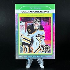 Tim Thomas 2009-10 (BRUINS) O-Pee-Chee Stat Leaders #SL15 NICE LOOK!!