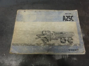 Volvo A25C Articulated Dump Truck Parts Catalog Manual 632 6697792 - Picture 1 of 10