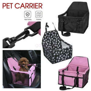 Cat Dog Pet Car Booster Seat Puppy Auto Carrier Travel Safety Protector Basket - Picture 1 of 27