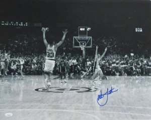 Foto autografiada de Christian Laettner 16x20 Duke Blue Devils JSA 187706 - Imagen 1 de 4