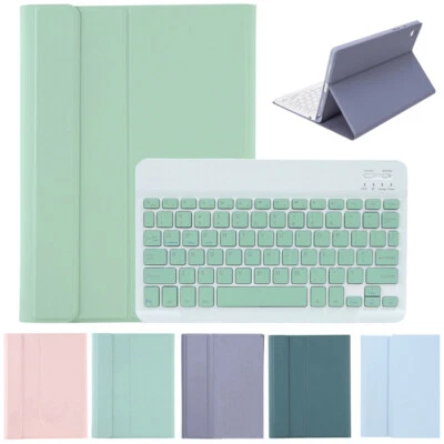 Bluetooth Keyboard Flip Stand Case For iPad Mini 2nd 3rd 4th 5th 6th Gen 7.9 8.3 - Image 1 of 4