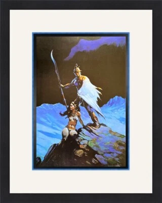 Impresión Frank Frazetta - Galería Personalizada "Wither Wing" Enmarcada  Foto 1 de 2