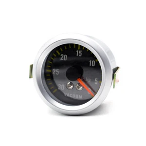 2" inch 52mm Car Motor Universal Black Face LED 0-30 Vacuum Gauge Meter - Picture 1 of 5