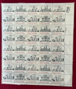 Scott Stamps Scott 1838-41 American Architecture Sheet of 40 MNH - Picture 1 of 1