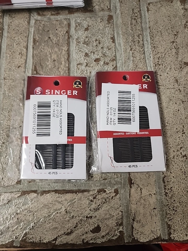 SINGER 01125 Hand Needles Assorted 45 Count