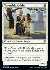 VENERABLE KNIGHT ~mtg NM-M Throne of Eldraine Unc x4