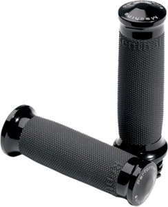 Performance Machine Contour Renthal Wrapped Grips Black 0063-2020-B - Picture 1 of 1