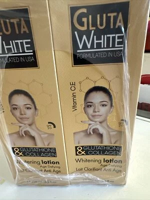 GLUTA WHITE Body Lotion 250ml With Face Cream