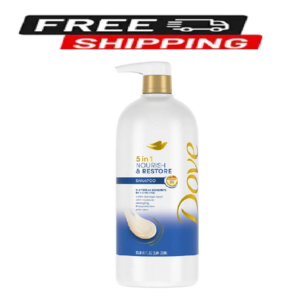 Dove Nourish & Restore 5-in-1 Shampoo (33.8 fl. oz.)