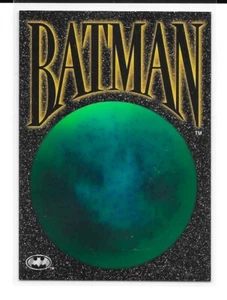 1994 Skybox Batman Saga of the Dark Knight Green Blue SkyDisc Holo VERY RARE SD1 - Picture 1 of 1