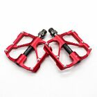 1 Pair MTB Road Bicycle Pedals 3 Ball Bearings Strong Crawling Light Weight CNC
