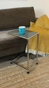 USM Haller Tisch Beistelltisch Sofatisch 35x25x50 MITTELGRAU Ablage Couchtisch - Bild 1 von 7