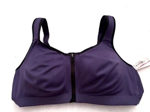 Victorias Secret Nwt Knockout Front Close Purple Underwire Sport Sports Bra - Picture 1 of 3